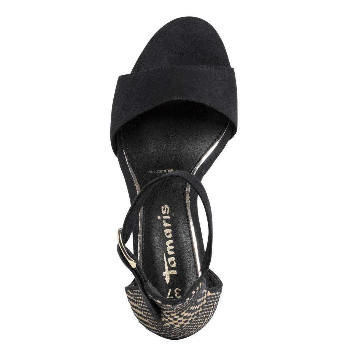 detail Dámské sandály TAMARIS TAM-1027113-S0 černá