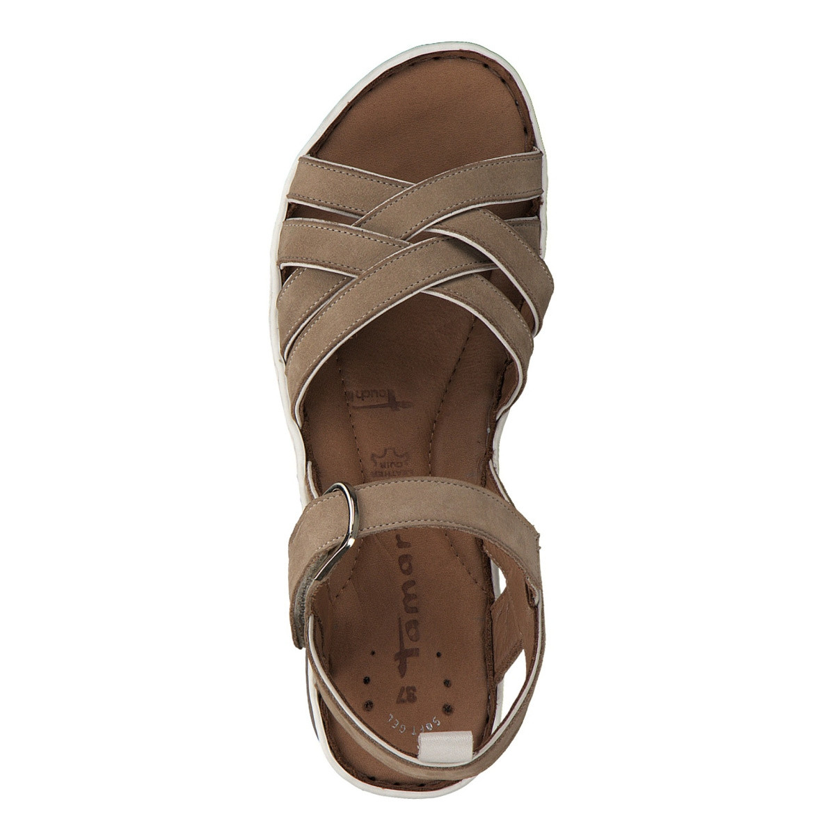detail Dámské sandály TAMARIS 1-1-28601-24 TAUPE COMB 426 S0