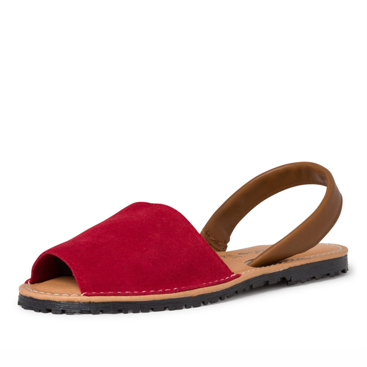 detail Dámské sandály TAMARIS 1-1-28916-24 RED SUEDE COMB 570 S0