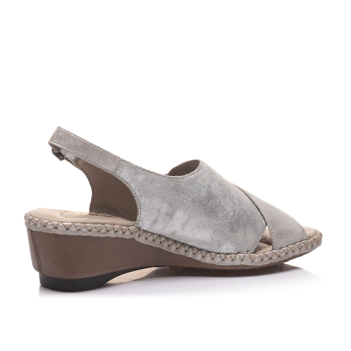 detail Dámské sandály RIEKER RIE-1027175-S0 stříbrná