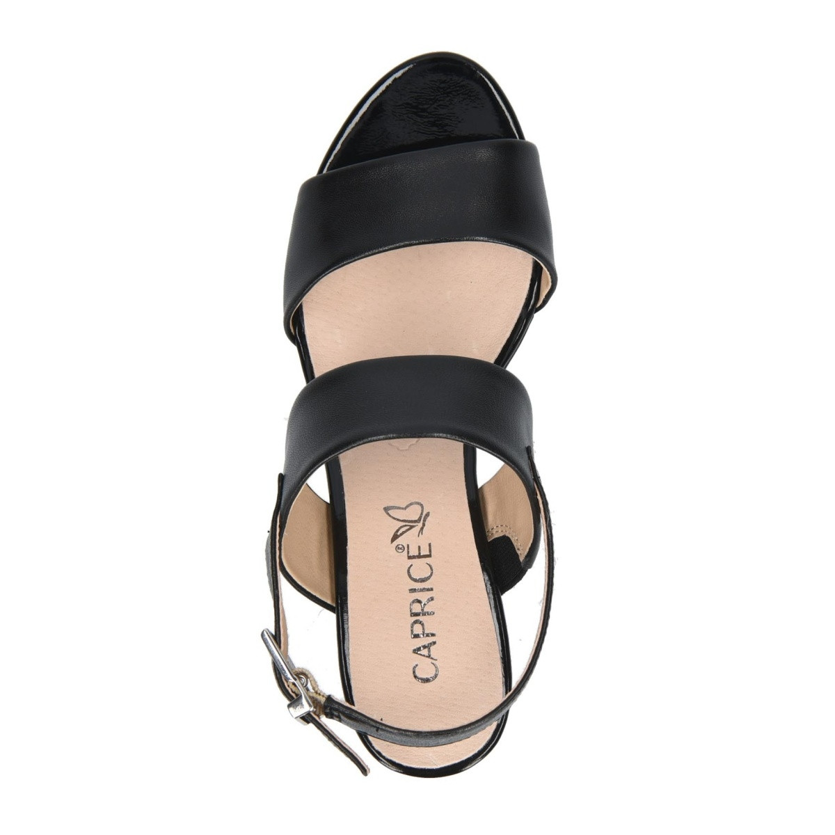 detail Dámské sandály CAPRICE 9-9-28302-24 BLACK NAPPA 022 S0