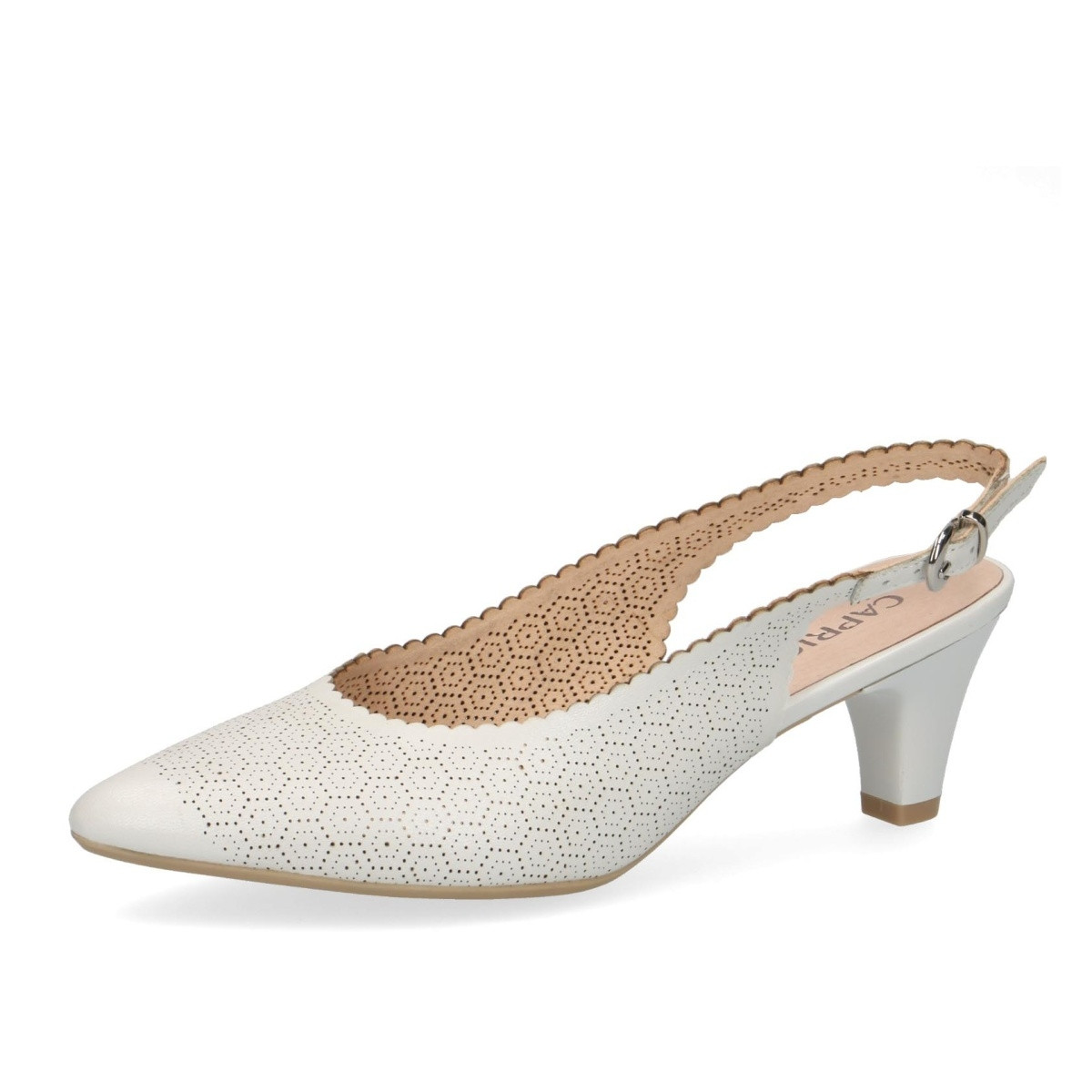 detail Dámské lodičky CAPRICE CAP-1027208-S0 bílá