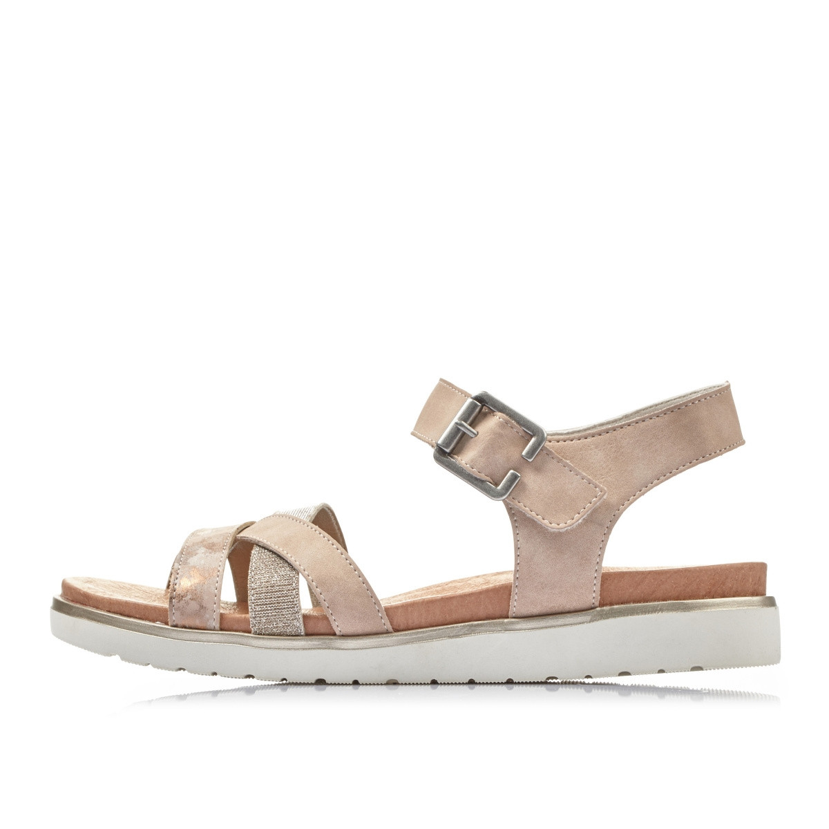 detail Dámské sandály RIEKER RIE-1027217-S1 růžová