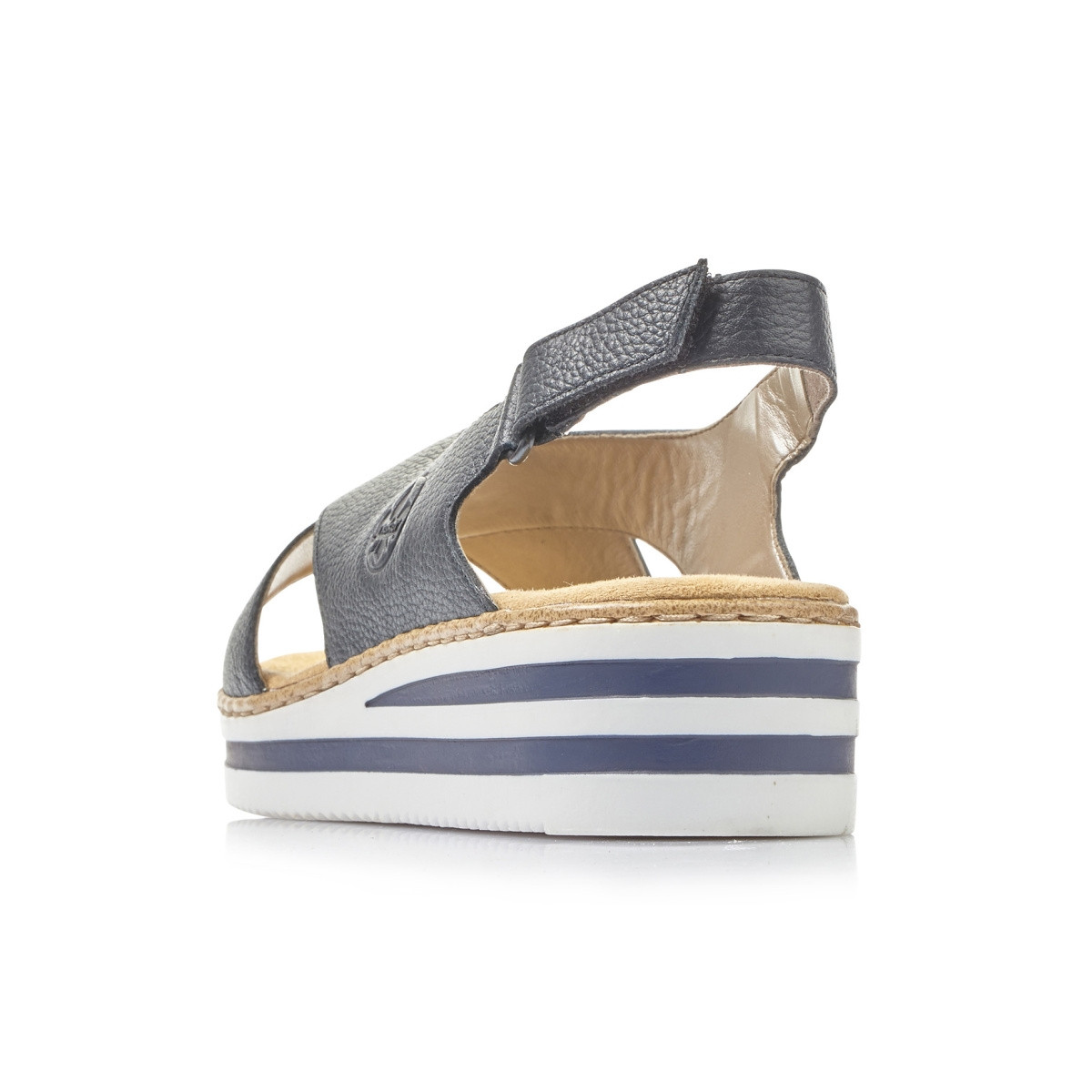 detail Dámské sandály RIEKER V0271-14 modrá S1