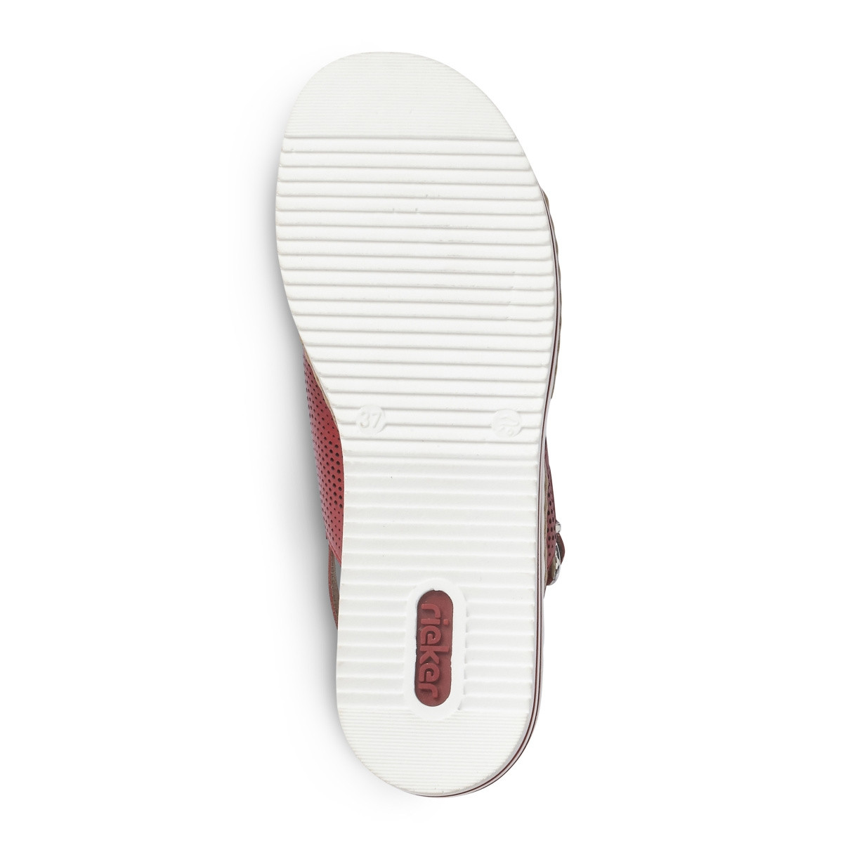 detail Dámské sandály RIEKER V0276-33 ROT S0