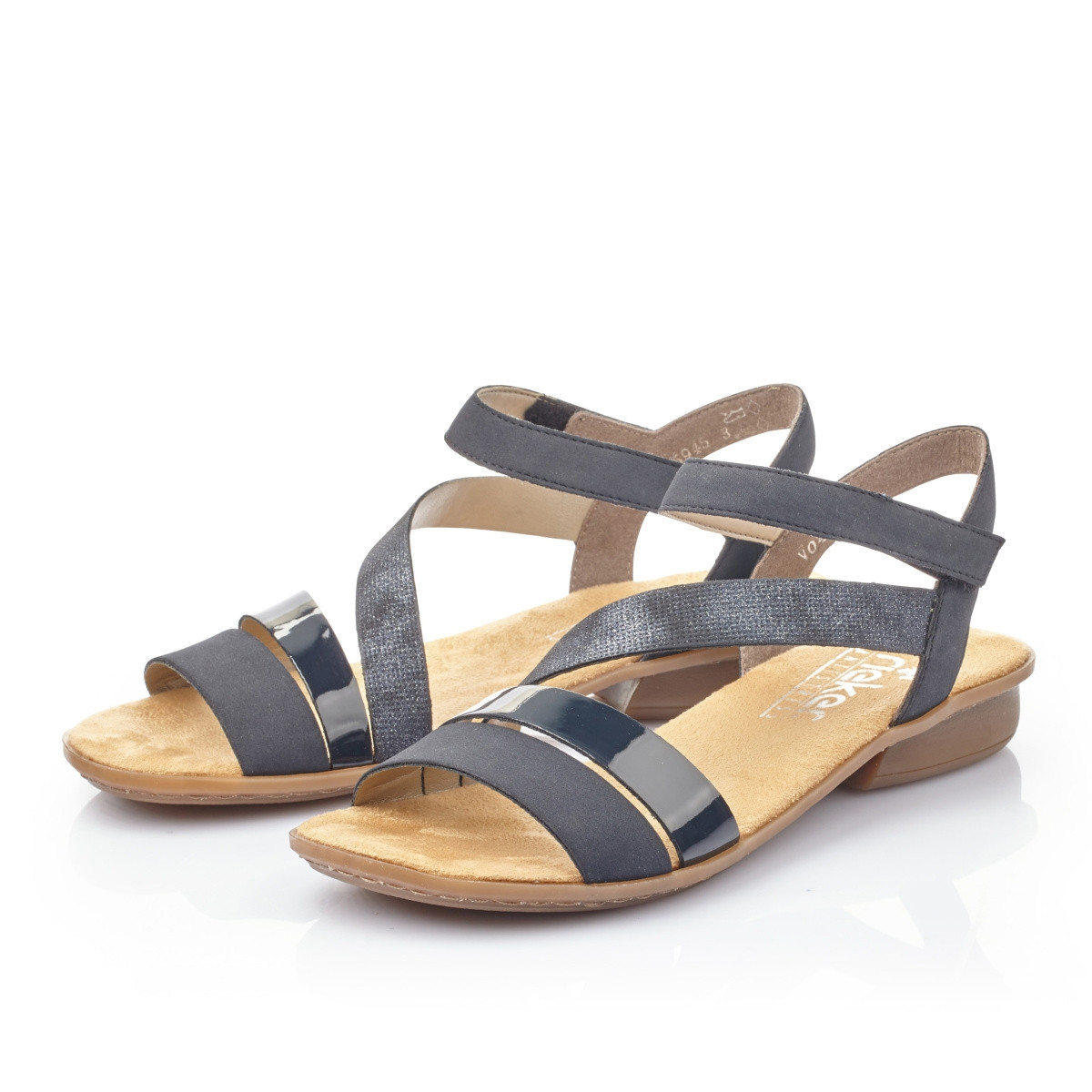 detail Dámské sandály RIEKER V0473-14 BLAU S0