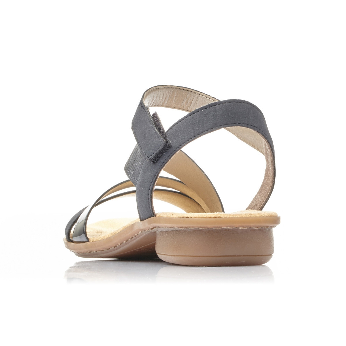 detail Dámské sandály RIEKER V0473-14 BLAU S0