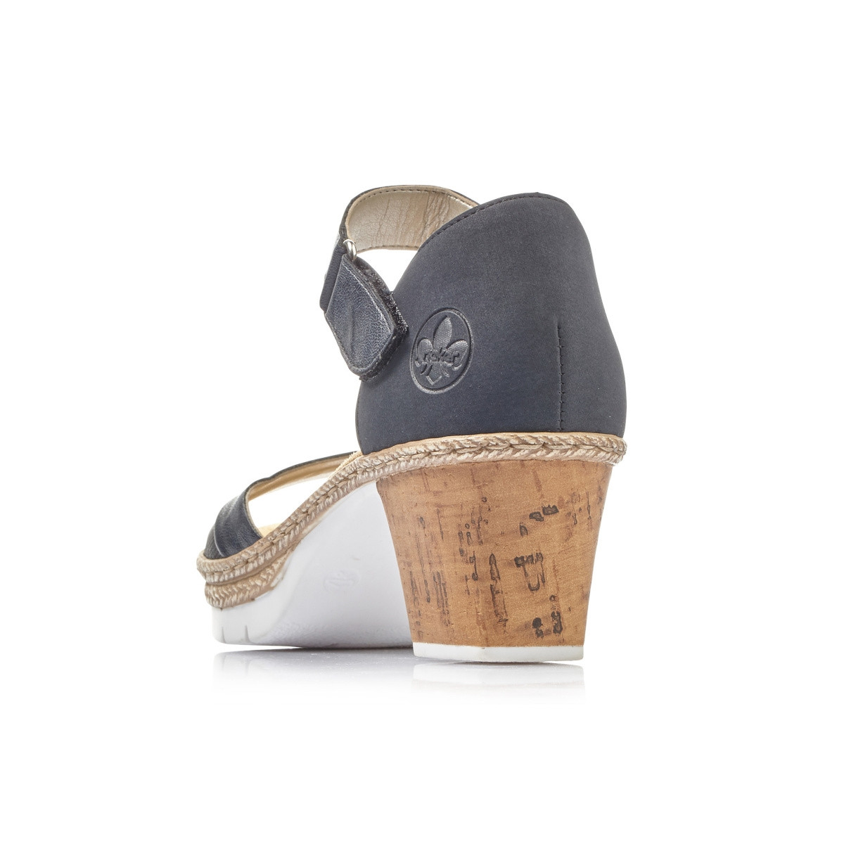 detail Dámské sandály RIEKER V29A6-14 BLAU S0