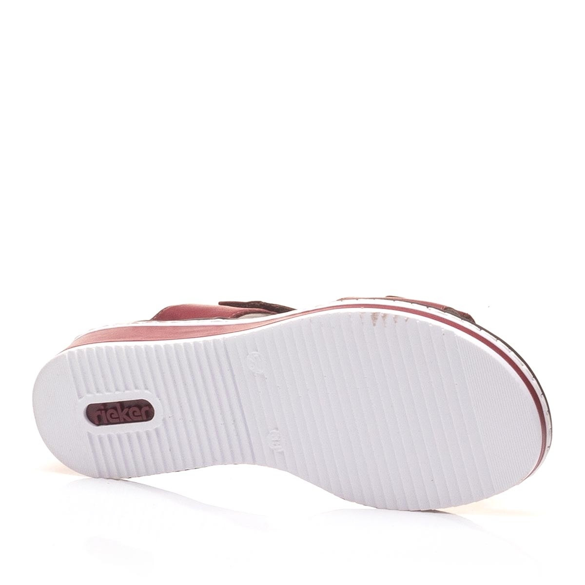 detail Dámské sandály RIEKER RIE-1027250-S2 červená