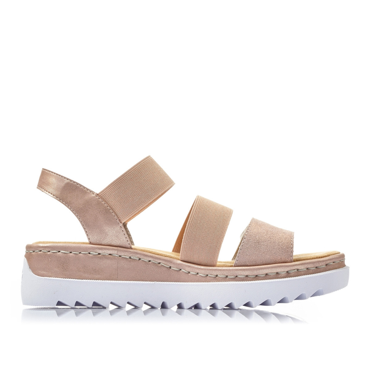 detail Dámské sandály RIEKER V4422-31 růžová S4