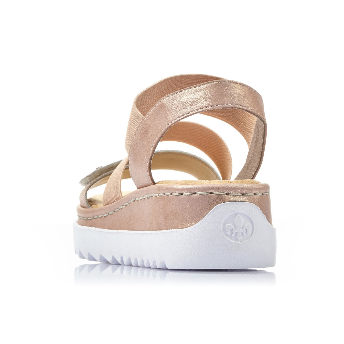 detail Dámské sandály RIEKER V4422-31 růžová S4