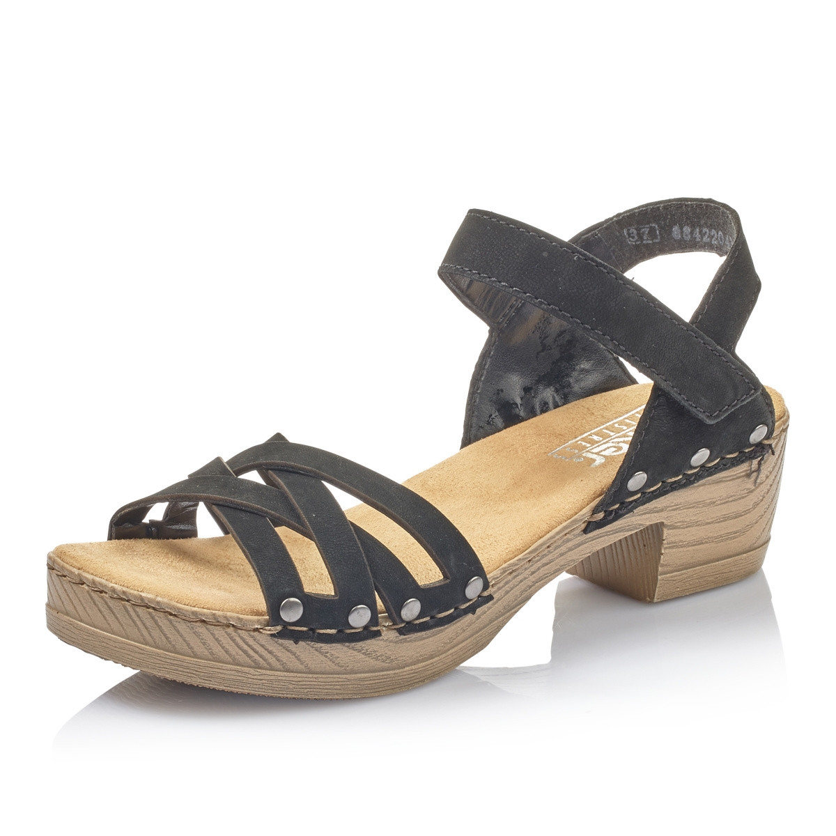 detail Dámské sandály RIEKER RIE-1027263-S0 černá