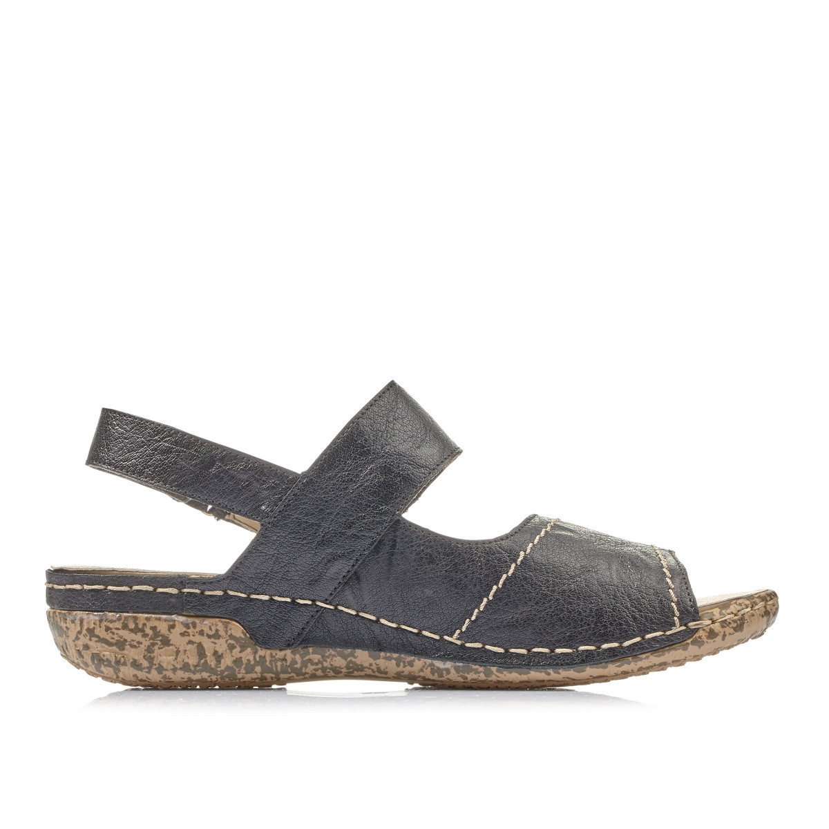 detail Dámské sandály RIEKER RIE-1027267-S2 černá