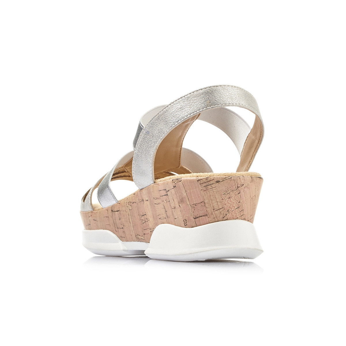 detail Dámské sandály RIEKER V7775-90 SILBER/PLATIN S0