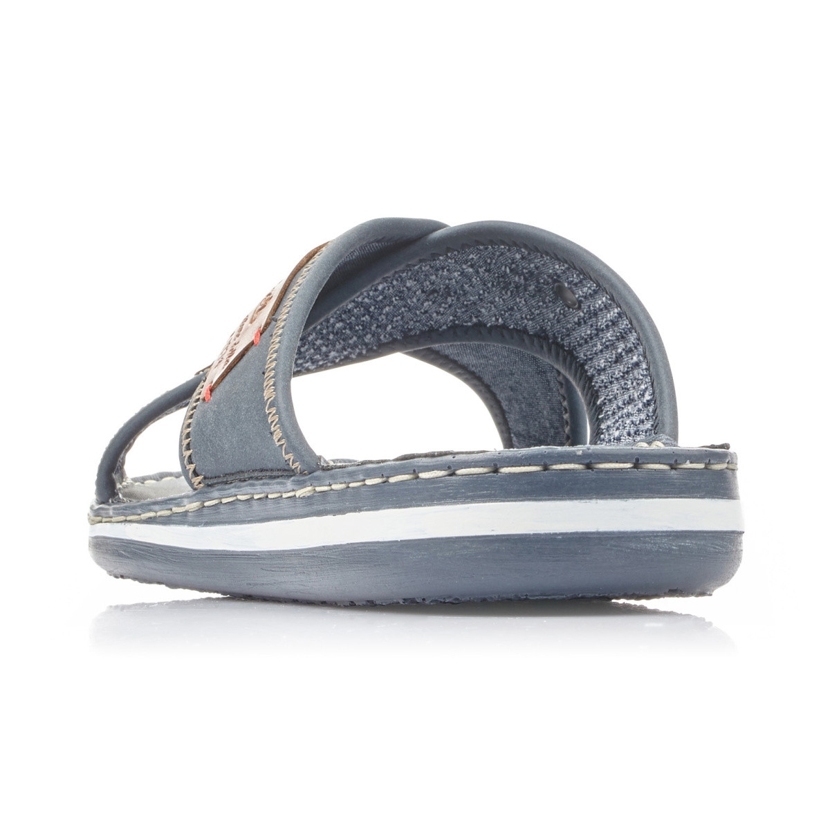 detail Pánské nazouváky RIEKER 21061-15 BLAU S0