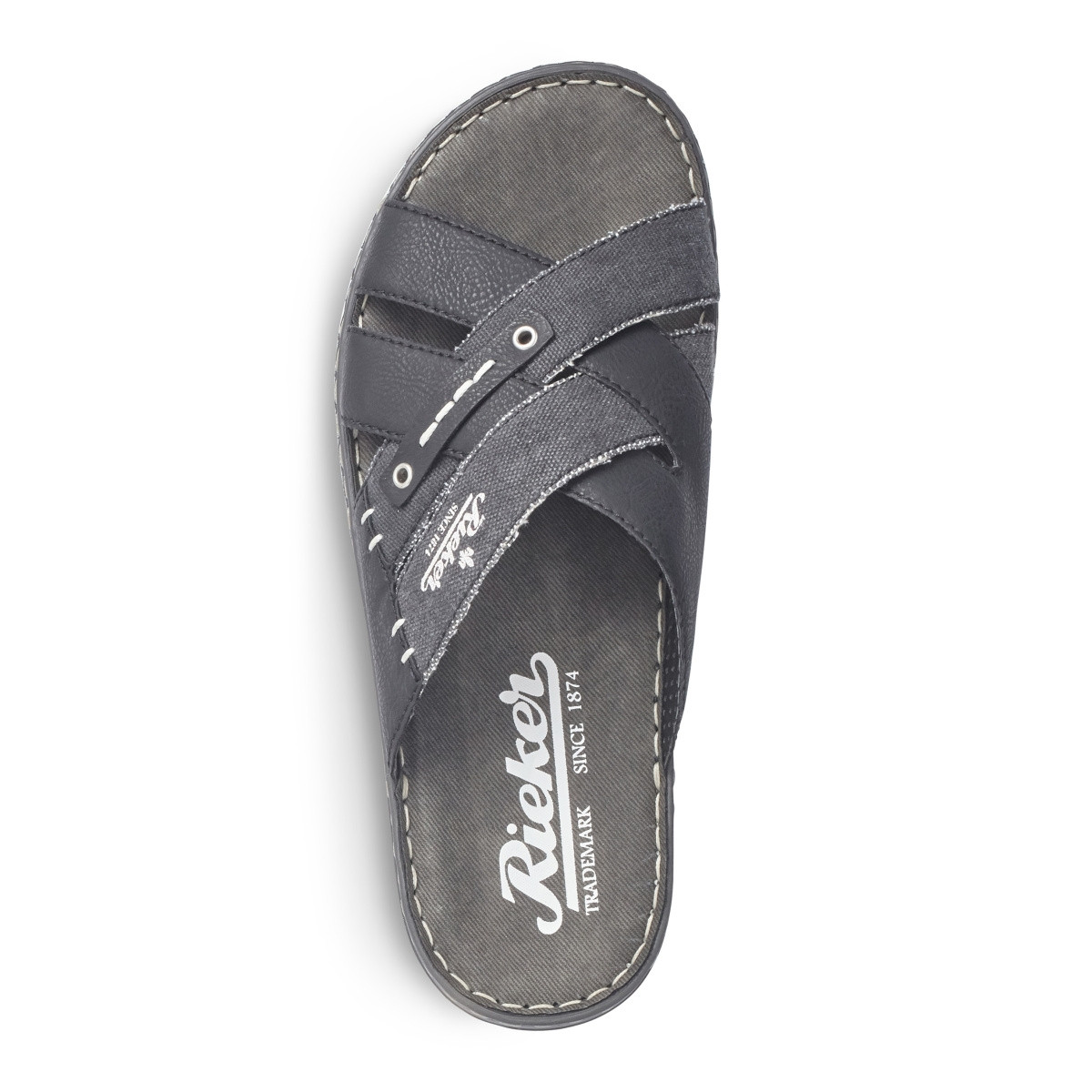 detail Pánské nazouváky RIEKER 21099-01 černá S1