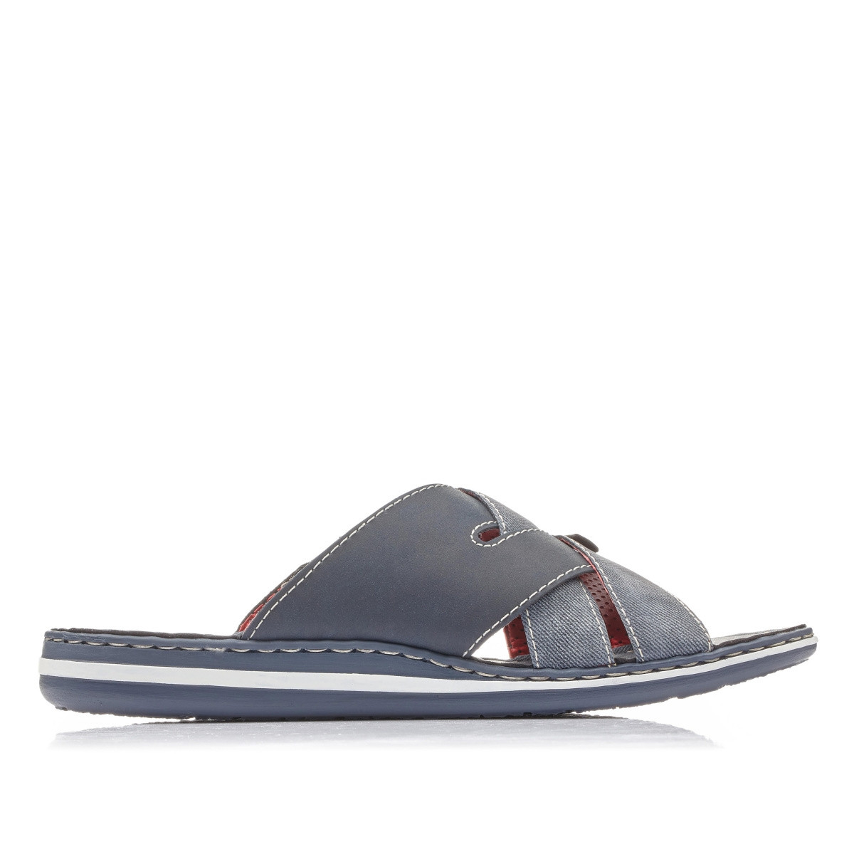 detail Pánské nazouváky RIEKER RIE-1027286-S3 modrá