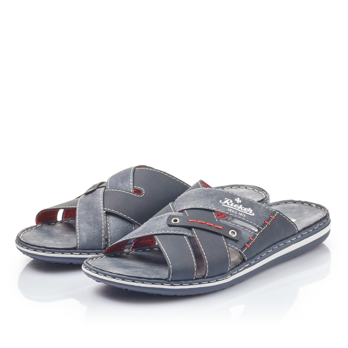 detail Pánské nazouváky RIEKER RIE-1027286-S3 modrá