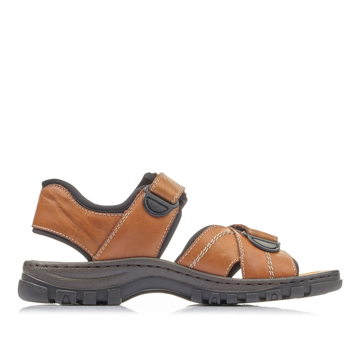 detail Pánské sandály RIEKER 25051-25 hnědá S1