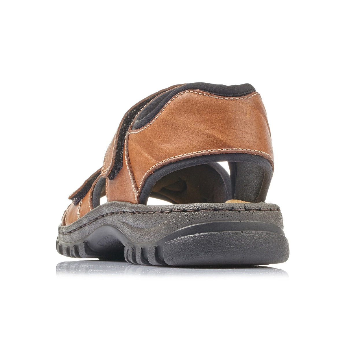 detail Pánské sandály RIEKER 25051-25 hnědá S1