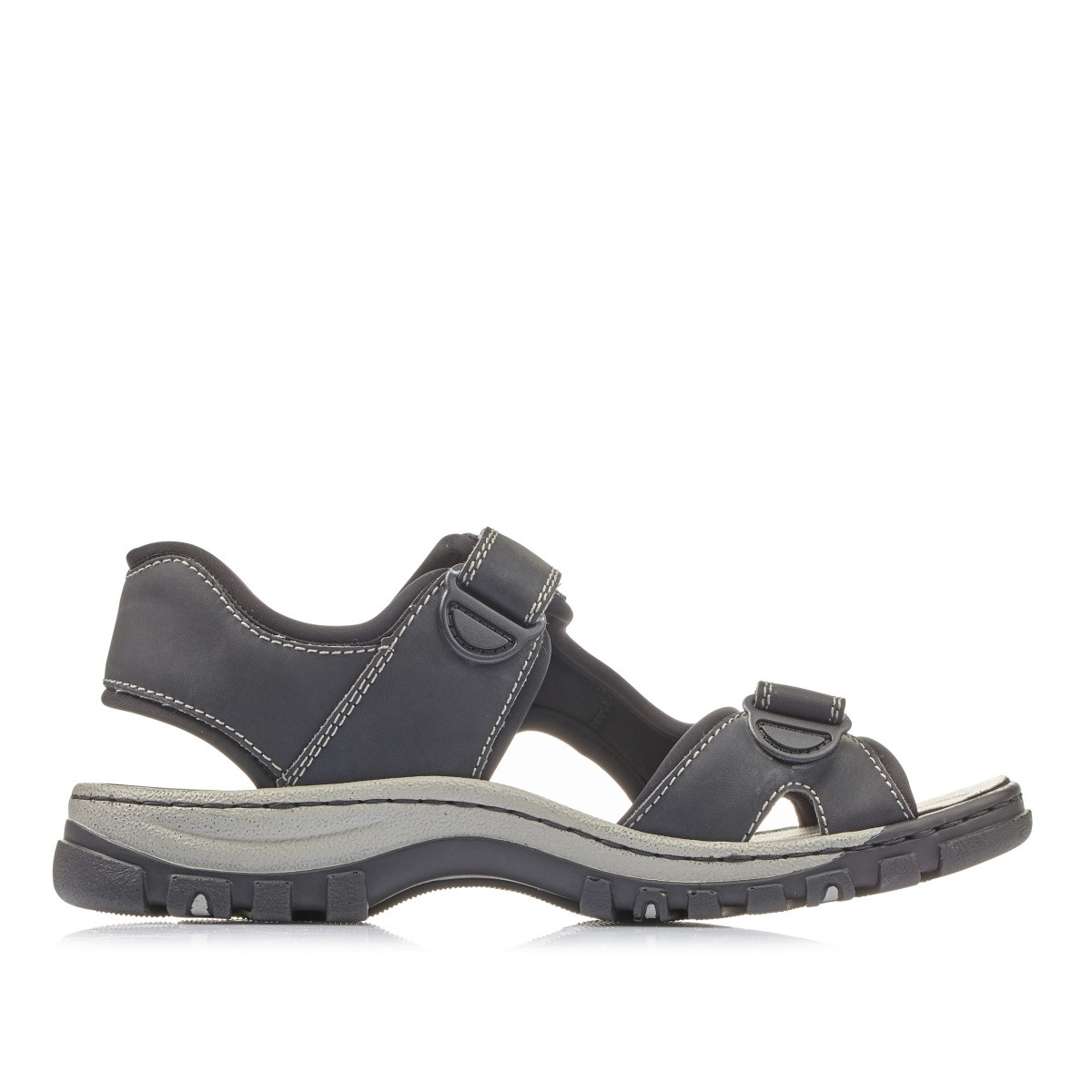 detail Pánské sandály RIEKER 25084-00 SCHWARZ S0