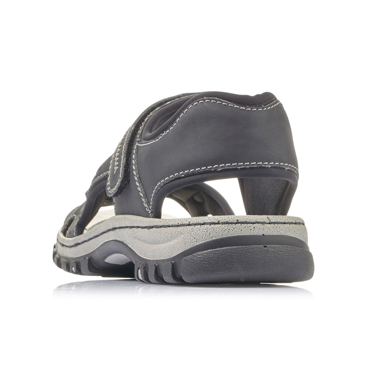 detail Pánské sandály RIEKER 25084-00 SCHWARZ S0