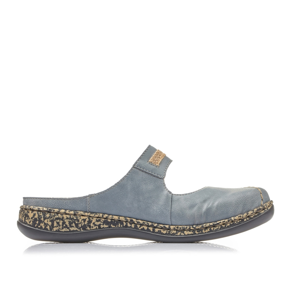 detail Dámské nazouváky RIEKER RIE-1027312-S1 modrá