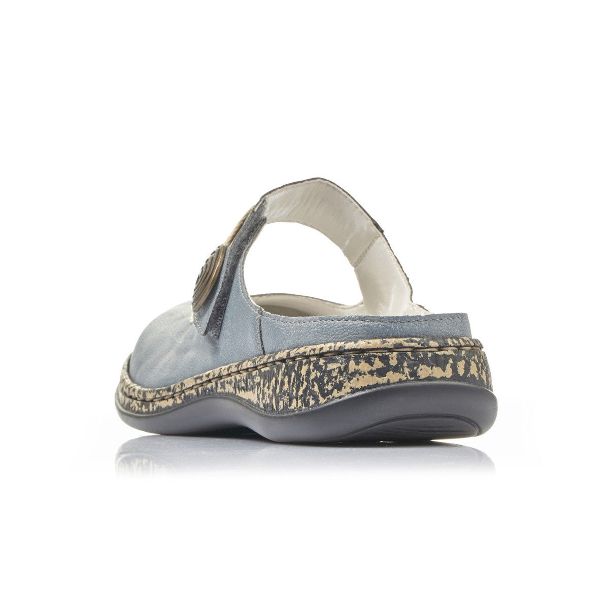 detail Dámské nazouváky RIEKER RIE-1027312-S1 modrá