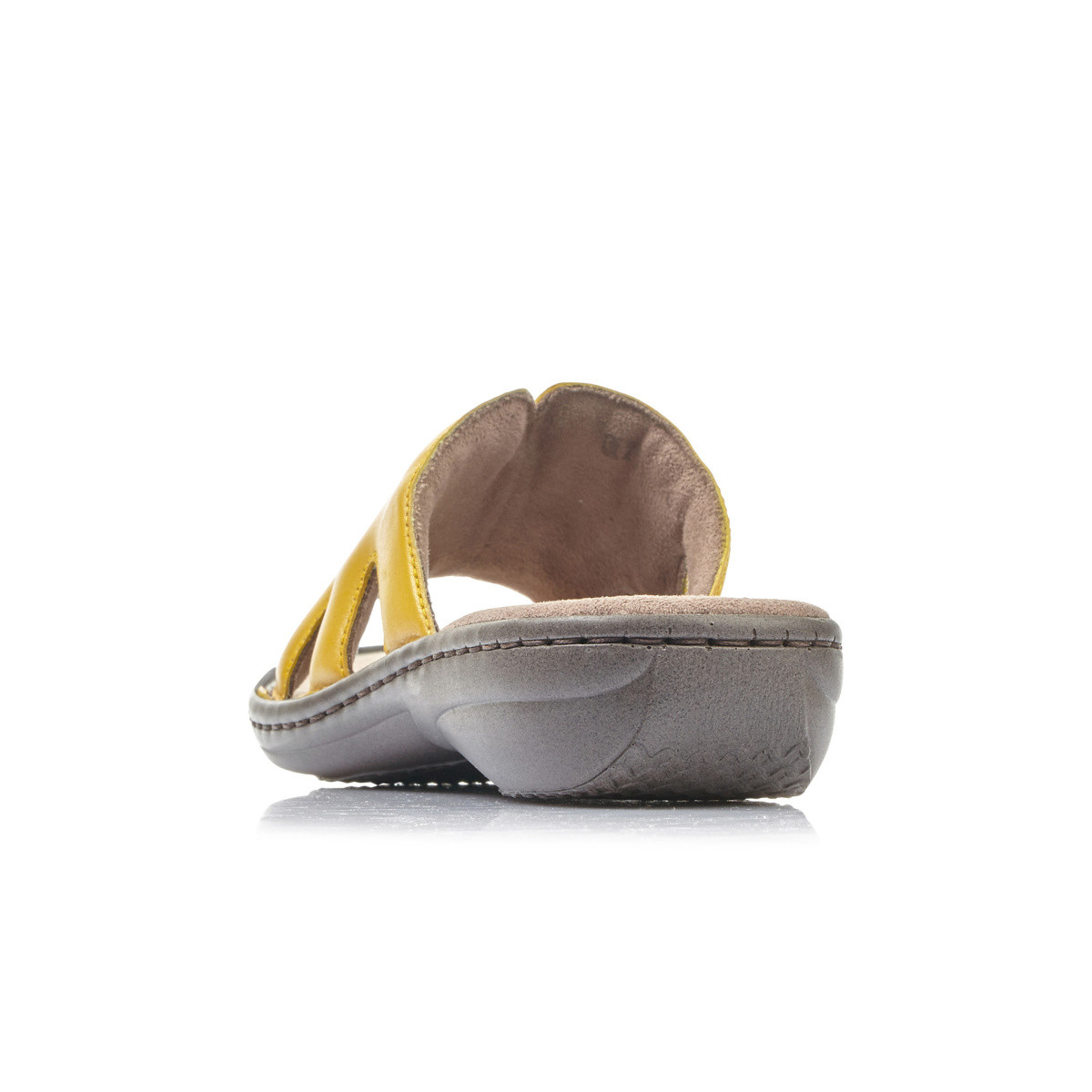 detail Dámské nazouváky RIEKER RIE-1027325-S0 žlutá