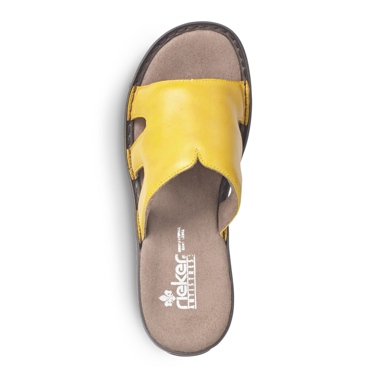 detail Dámské nazouváky RIEKER RIE-1027325-S0 žlutá