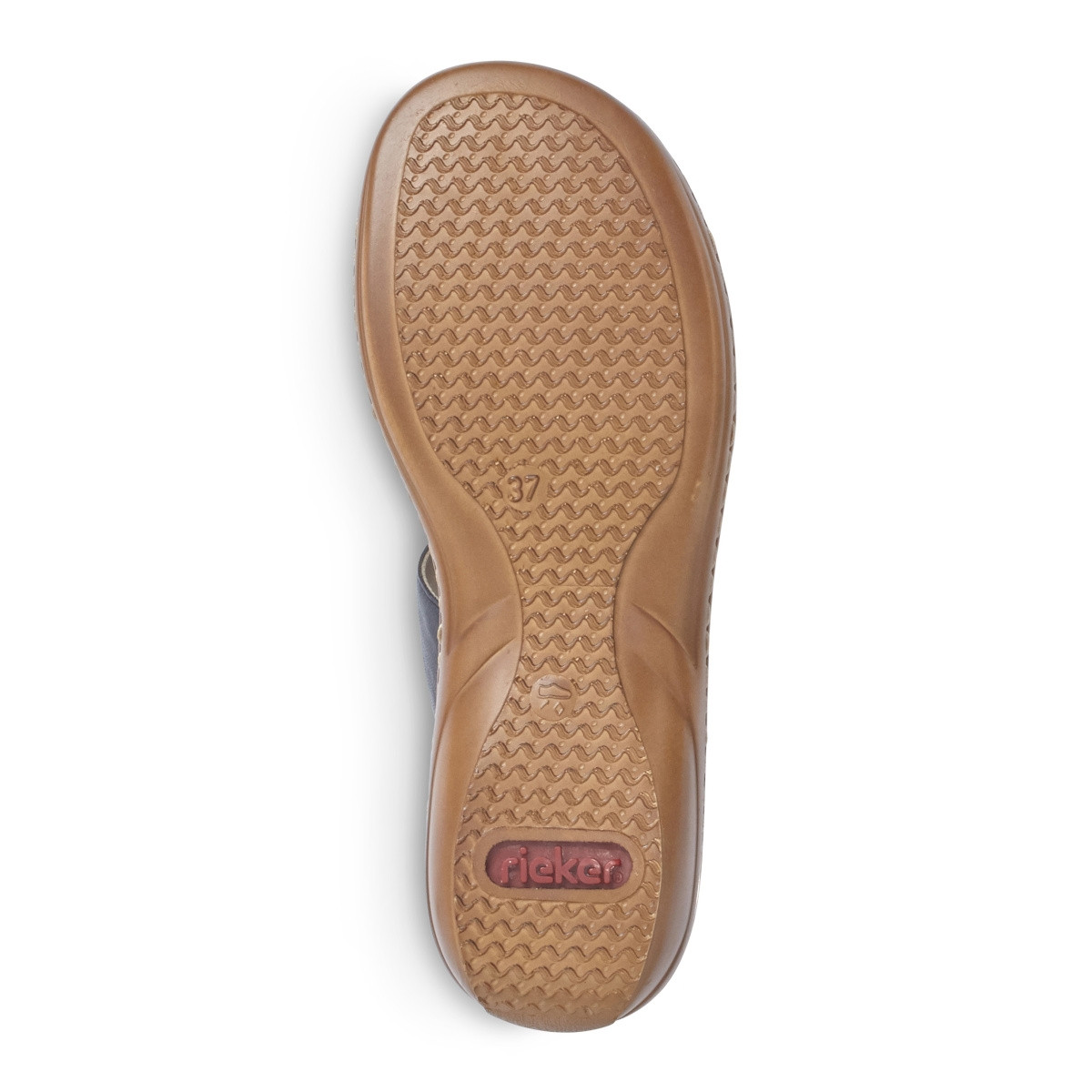 detail Dámské nazouváky RIEKER 60892-14 BLAU S0