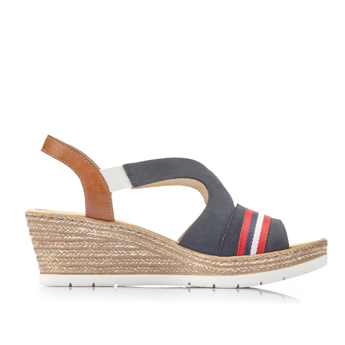 detail Dámské sandály RIEKER RIE-1027346-S2 modrá