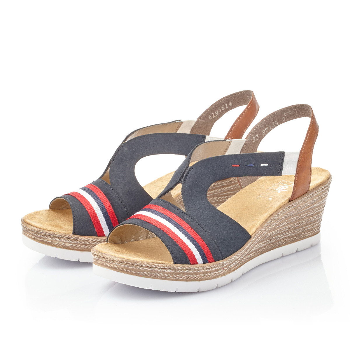 detail Dámské sandály RIEKER RIE-1027346-S2 modrá