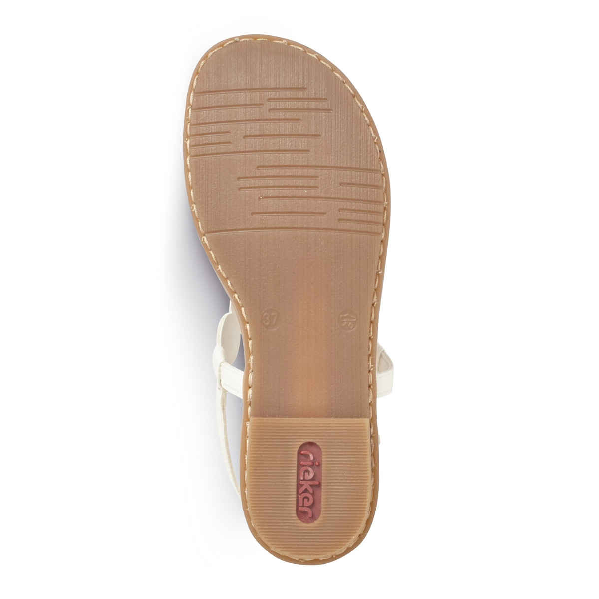 detail Dámske sandále RIEKER 64291-80 WEISS S0