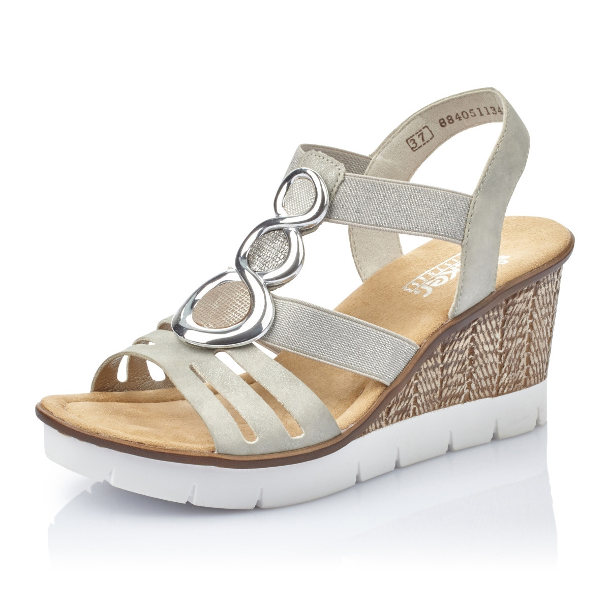 detail Dámské sandály RIEKER 65540-40 GRAU S0