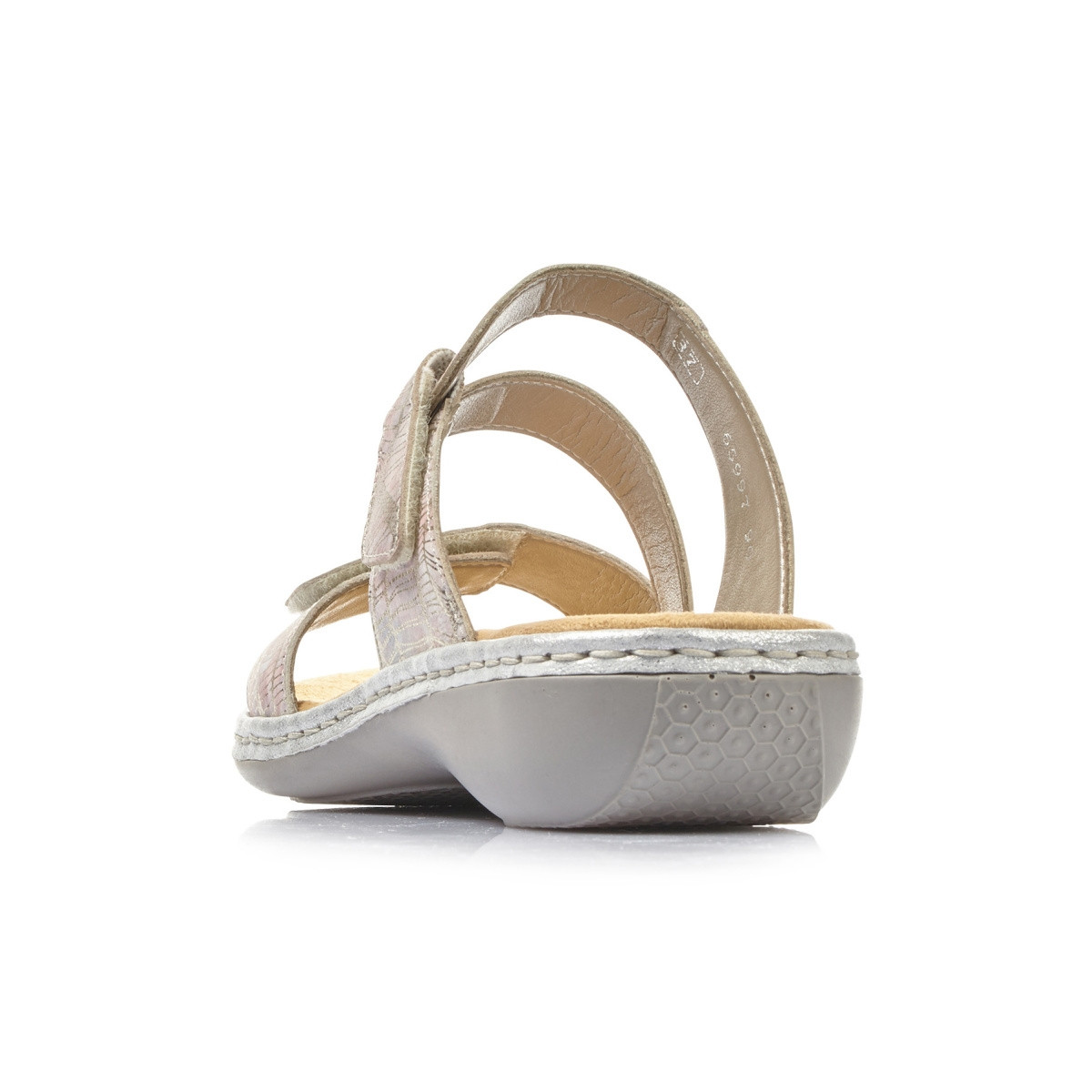 detail Dámské nazouváky RIEKER 65997-90 multicolor S2