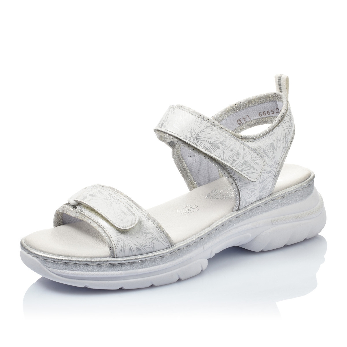 detail Dámské sandály RIEKER 66652-80 WEISS S0
