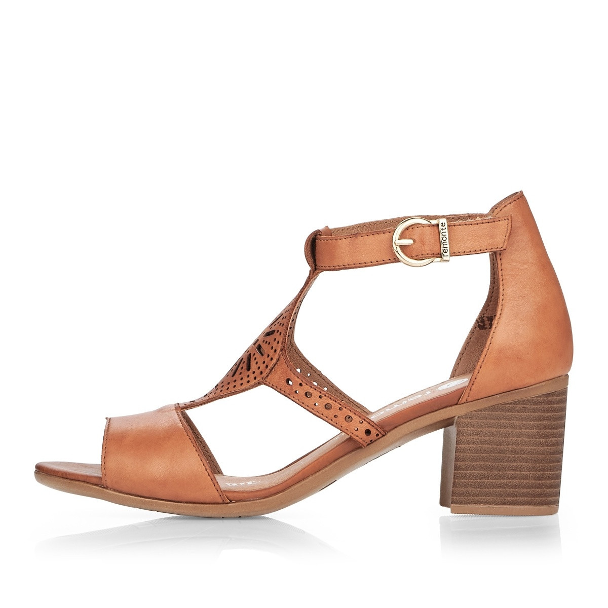 detail Dámské hnědé sandály REMONTE D2154-24 BRAUN S0
