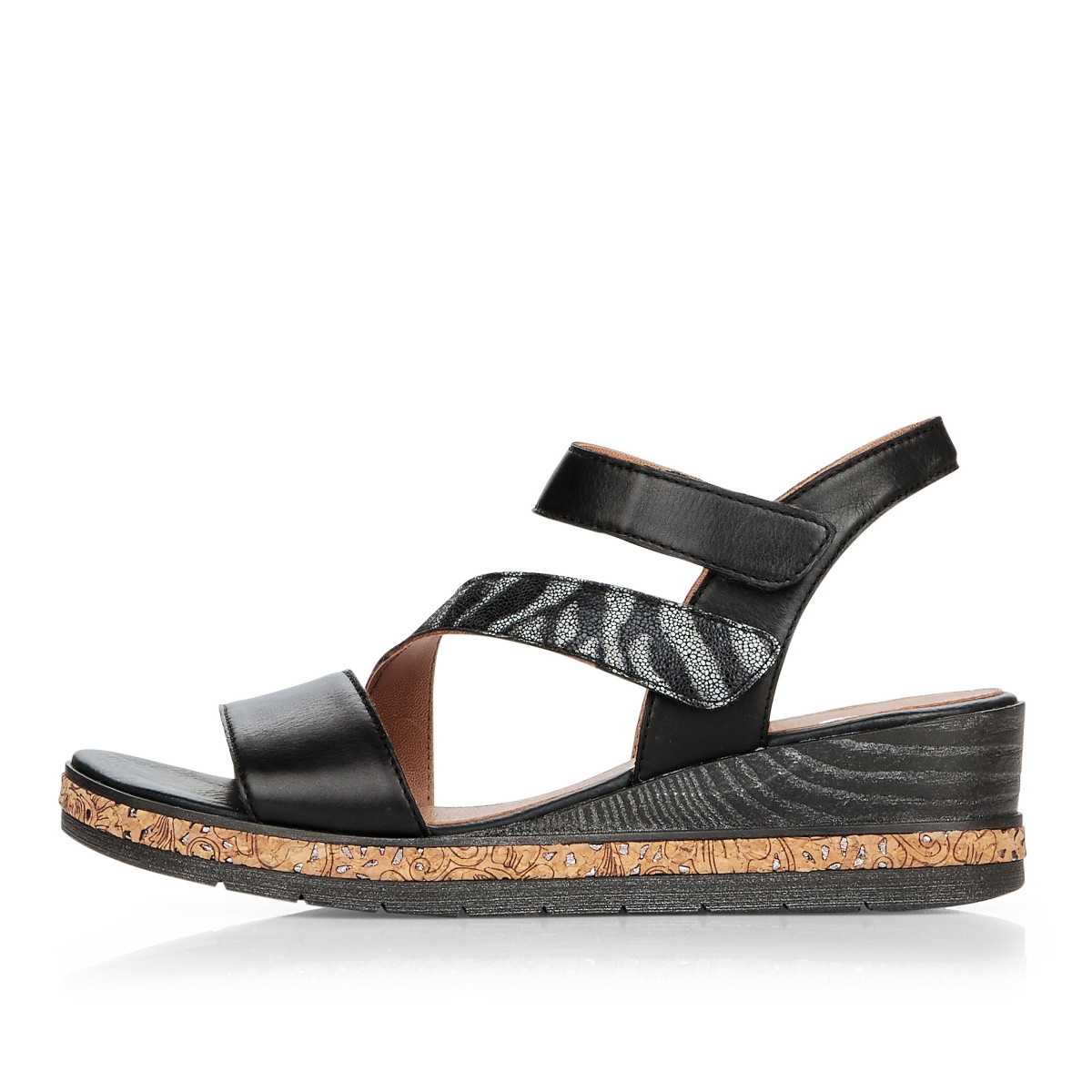 detail Dámské sandály REMONTE RIE-1027441-S1 černá