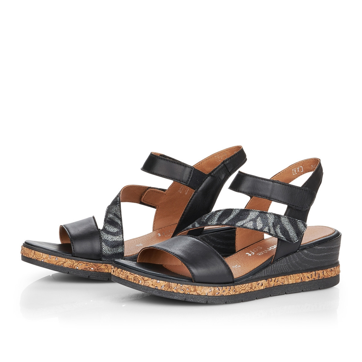 detail Dámské sandály REMONTE RIE-1027441-S1 černá