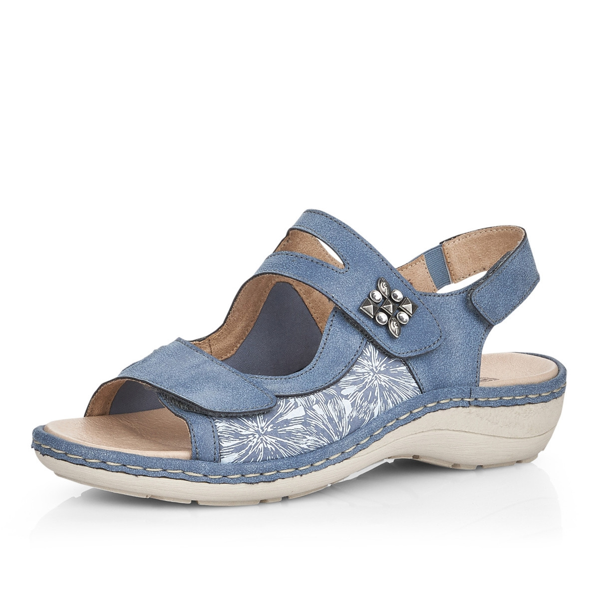 detail Dámské sandály REMONTE RIE-1027478-S1 modrá