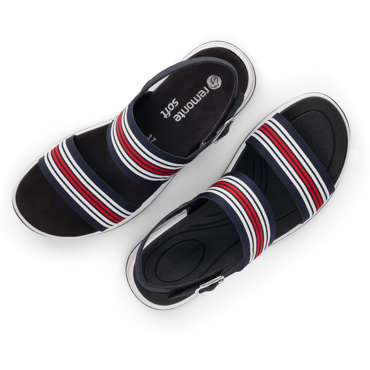 detail Dámske sandále REMONTE R2950-14 BLAU KOMBI S0