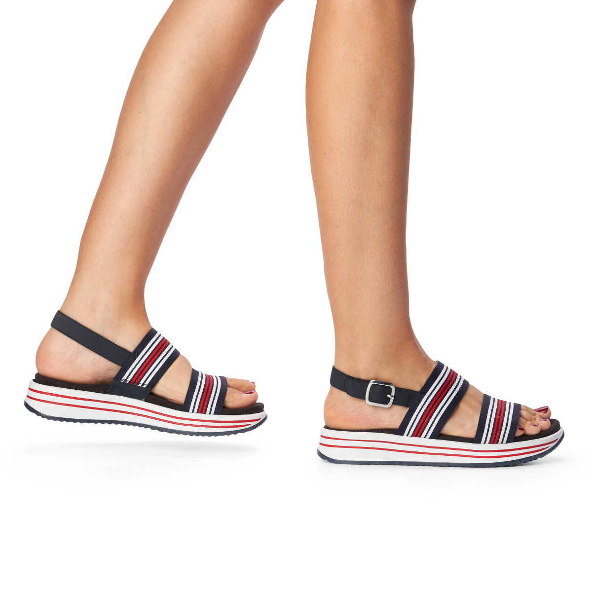 detail Dámske sandále REMONTE R2950-14 BLAU KOMBI S0