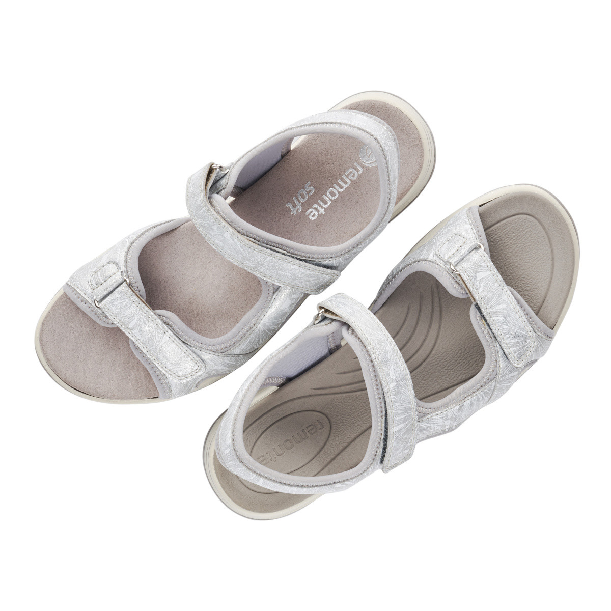 detail Dámské sandály REMONTE RIE-1027485-S1 šedá