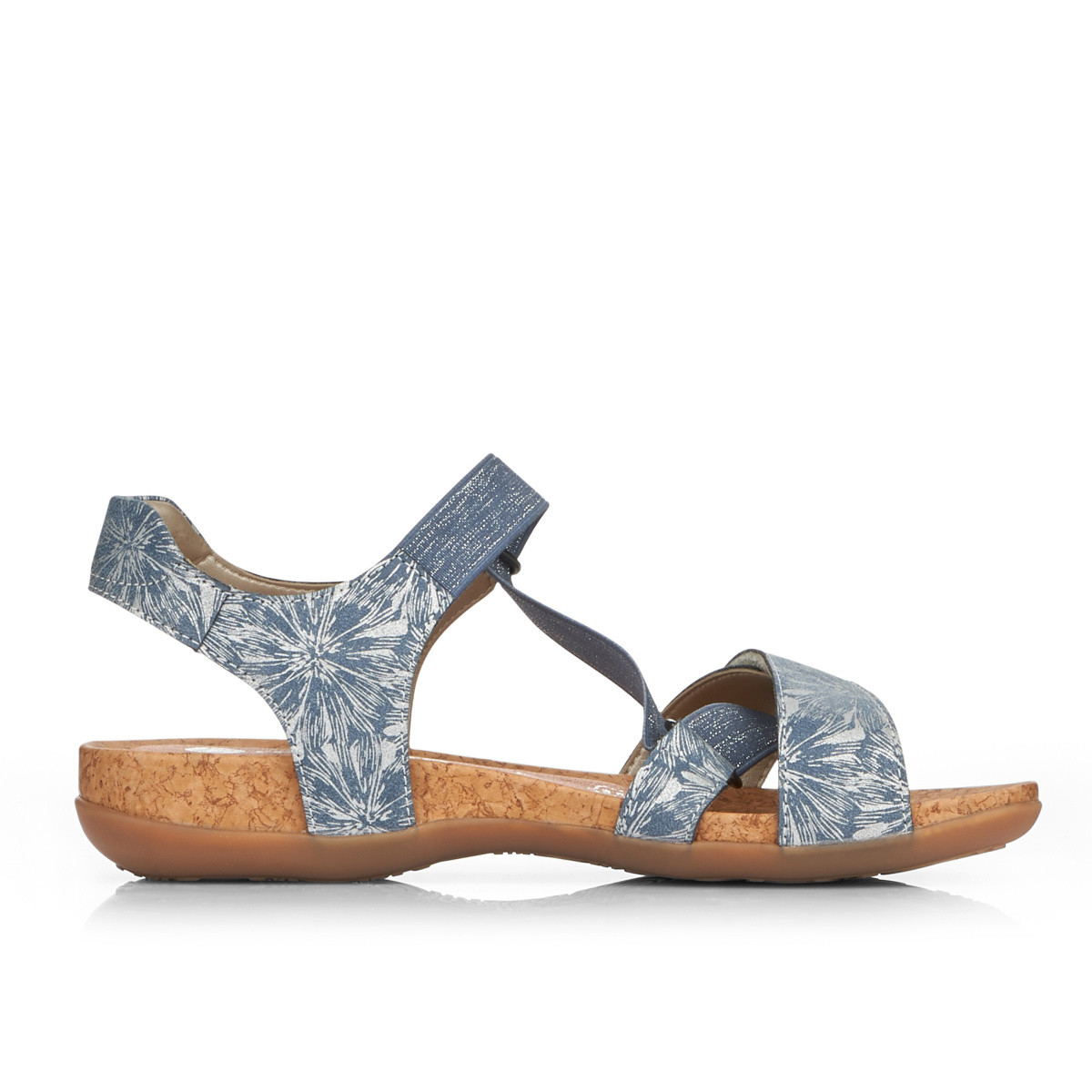 detail Dámske sandále REMONTE R3257-12 BLAU KOMBI S0