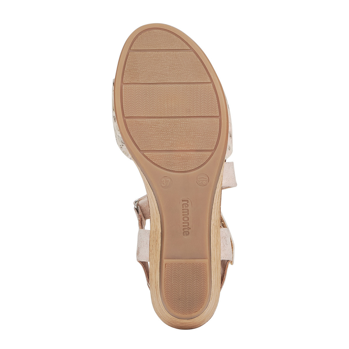 detail Dámské sandály REMONTE R4462-60 BEIGE KOMBI S0