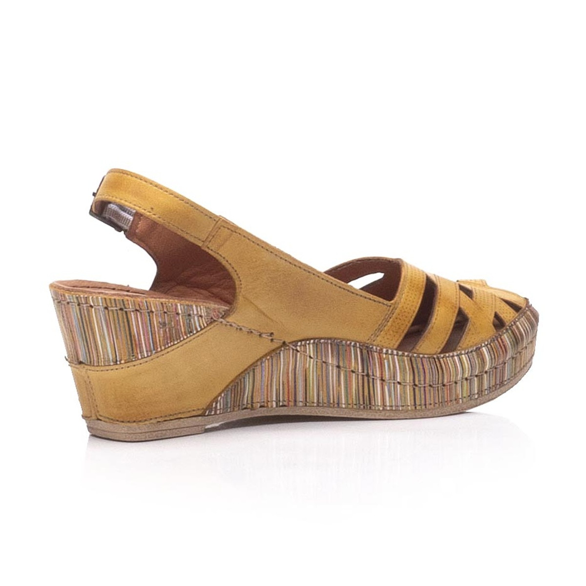 detail Dámské sandály IBERIUS 1502-499/574 YELLOW S0