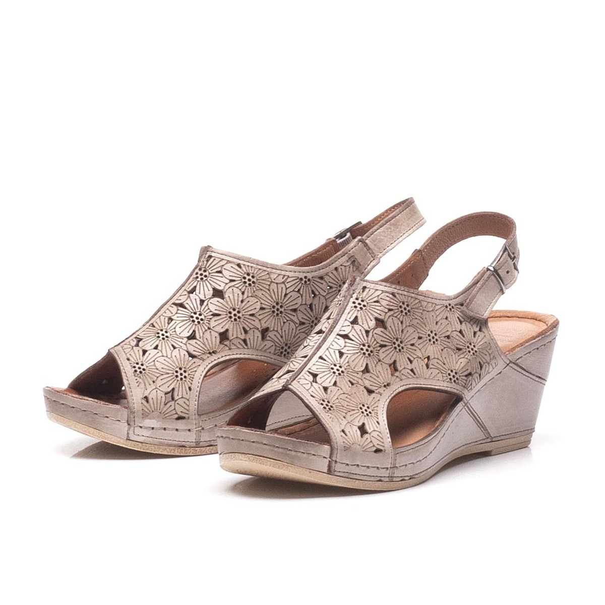 detail Dámské sandály IBERIUS IBE-1027683-S0 béžová