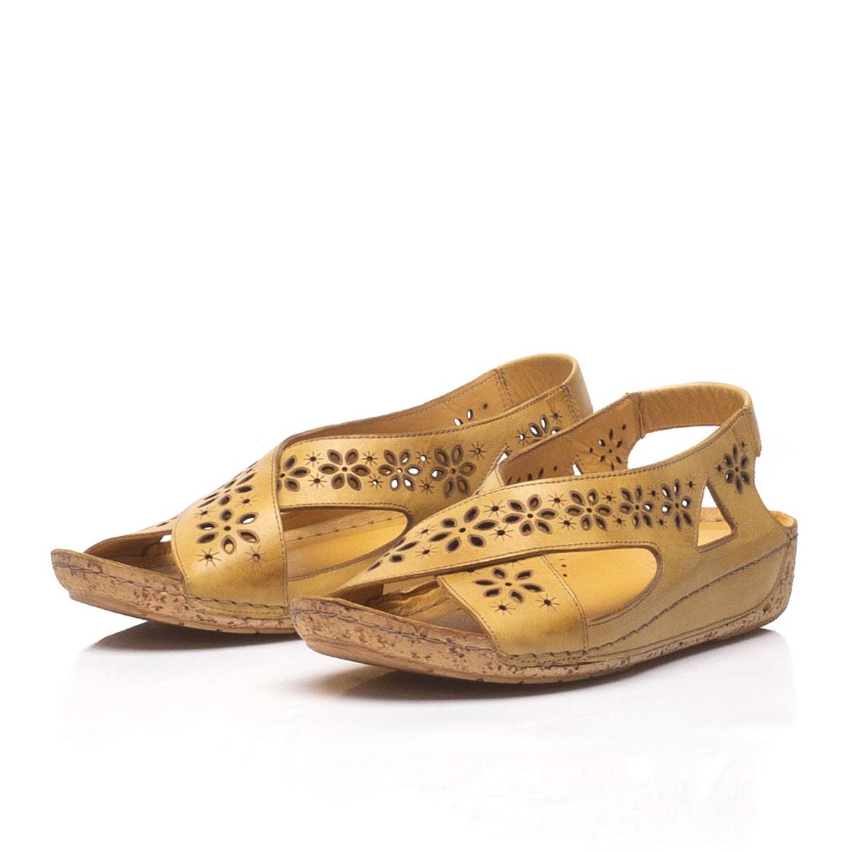 detail Dámské sandály IBERIUS 2314-499 YELLOW S0