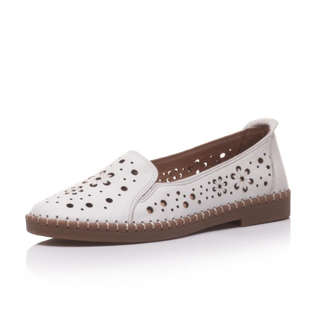 detail Dámské mokasíny IBERIUS IBE-1027694-S0 bílá